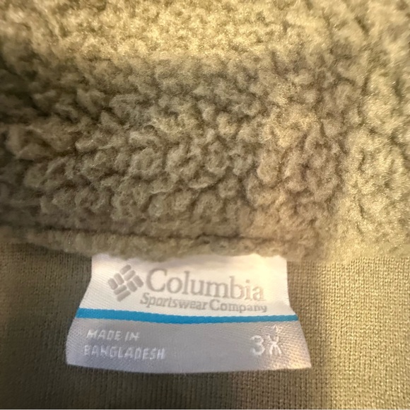 NWT Women's Columbia Cloud Point Snap Fleece Green/Cream Size 3X - Picture 6 of 10